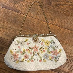 Vintage Beaded Purse 1950s France Jorelle